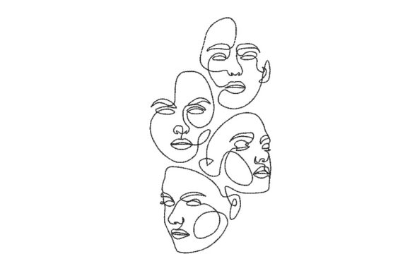 4 Face: A One-Line Embroidery Review for Craft Fairs