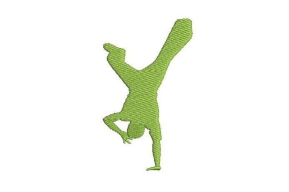 Breakdancing Silhouette: A Designer's Review for Custom Gifts