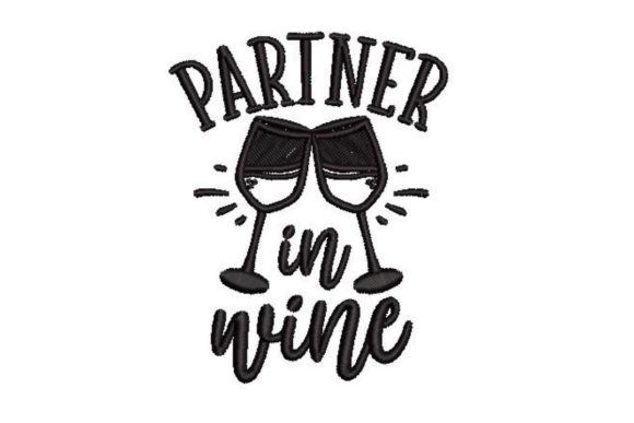 Partner in Wine: A Charming Design for Personalized Gifts
