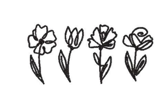 Review: Single Line Flower Art for Etsy Shops
